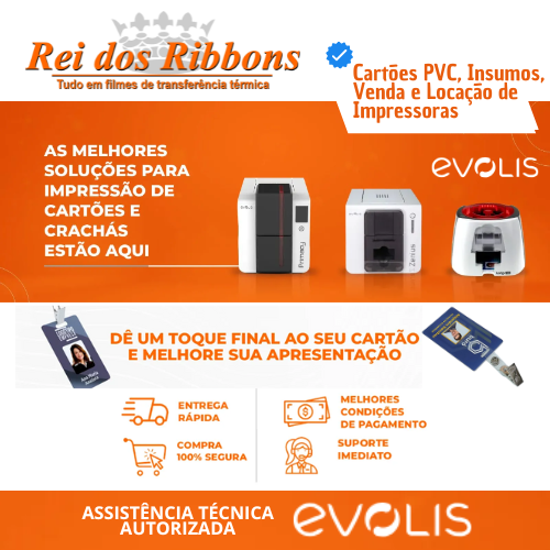 Rei dos Ribbons | Cartões PVC, Insumos, Venda e Locação de Impressoras