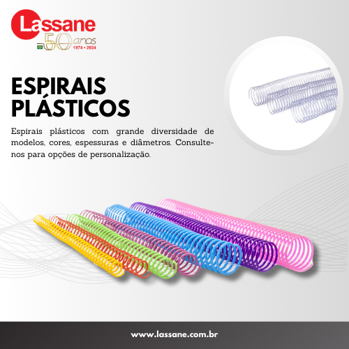 Lassane Plásticos Ltda • Encadernação | Plastificação | Retroprojeção :: Equipamentos, Peças de Reposição e Suprimentos | • Crachás • Duplo Anel • Envelopes • Espiral Plástico • Garras Plásticas • Guilhotinas • Índices Telefônicos • Malotes • Parafusos Metálicos • Perfuradoras • Plastificadoras • Porta Crachás • Porta Produtos Diversos • Pastas • Pranchetas • Risque & Rabisque • Separadores • Acabamentos • Calendário de Mesa • Calendários • Canaletas • Capas de Acetato • Capas de Duracap • Capas de PP • Capas de PVC • Visores para Capa de PVC • Colocadoras.