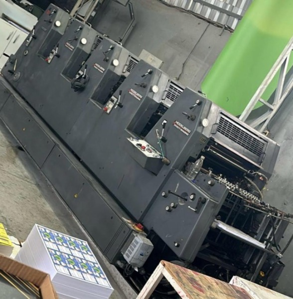 Impressora Offset Heidelberg GTO 52 - 5 cores - 1995