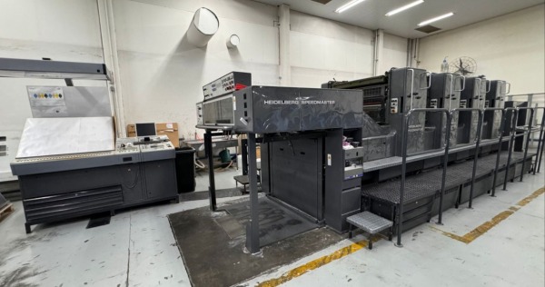 Heidelberg Speed Master 102-4 cores - Ano 1994