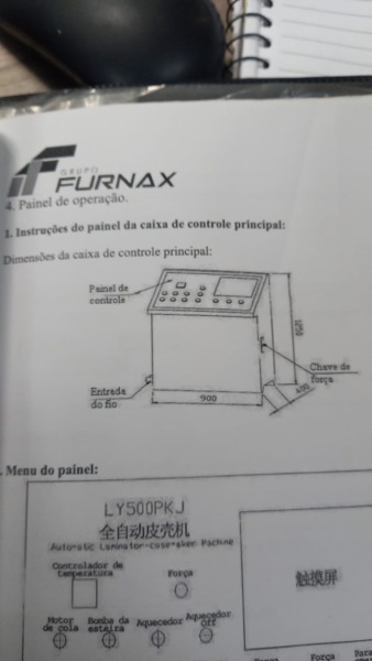 Armadora de Capa Dura Automática - Modelo LY 500 PKJ