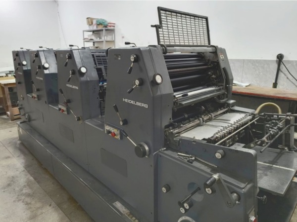 Impressora Offset Heidelberg GTO 52 - 4 cores