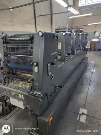 Impressora Offset Heidelberg GTO 52 - 5 cores - Alcoolor