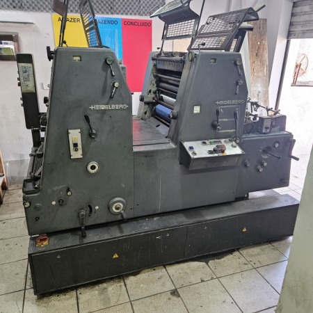 Heidelberg GTO 52 - 1996 Pouco Rodada